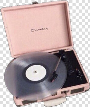  pink  vintage  vinyl  aesthetic  tumblr  remix  remixit   Pink Record Player Png  Transparent Png