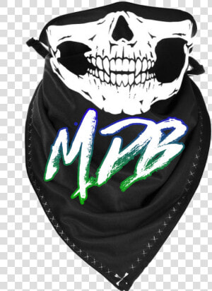 Transparent Bandana Skeleton   Transparent Skull Bandana Png  Png Download