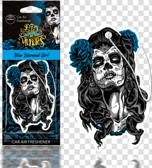 Dia De Los Muertos Black And White  HD Png Download