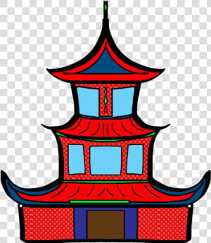 Pagoda Clipart Chinese  HD Png Download