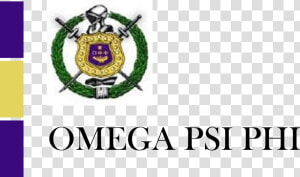 Omega Psi Phi Fraternity   Omega Psi Phi Crest Png  Transparent Png