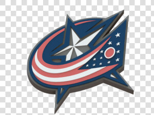 Columbus Blue Jackets 3d Logo  HD Png Download