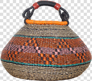 Medium  African Basket  Bolga Basket  Pot Basket  Storage    African Traditional Baskets  HD Png Download