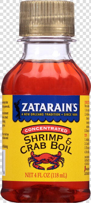 Concentrated Shrimp And Crab Boil   Zatarain  39 s Crab Boil  HD Png Download