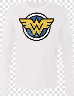 Wonder Woman Men S Premium Long Sleeve   Sweatshirt  HD Png Download