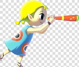 Wind Waker Link Sister  HD Png Download