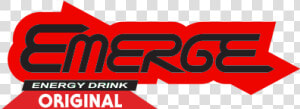 Emerge Energy Drink Logo  HD Png Download