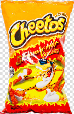 Cheetos Chips Flamin Hot Crunchy  HD Png Download