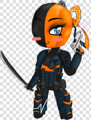 Deathstroke Deadpool Batman   Deathstroke Png Chibi  Transparent Png