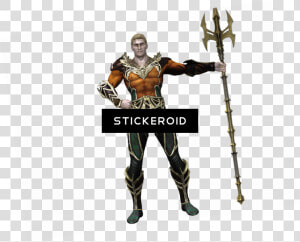 Gods Among Injustice 2 Aquaman   Png Download   Figurine  Transparent Png