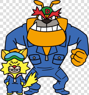 Dribble And Spitz Warioware Gold  HD Png Download