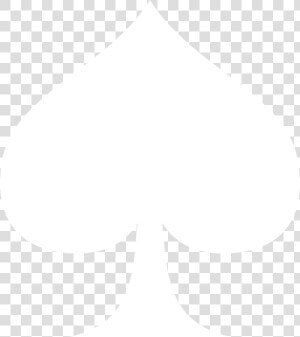 Spade Symbol Png   White Ace Of Spades Png  Transparent Png