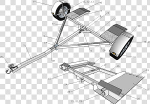 Planos Para Remolque Dolly  HD Png Download