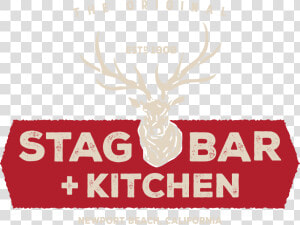 The Original Stag Bar Kitchen   Label  HD Png Download