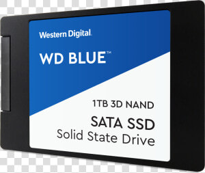 A Terabyte Western Digital Sol   Wd Blue 1tb Nand Ssd  HD Png Download