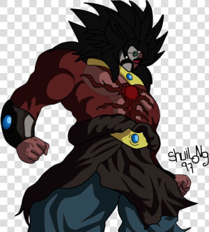 Dark Ssj4 Broly Png   Broly Ssj4 Db Heroes  Transparent Png