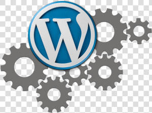 Wordpress Development  amp  Maintenance   Vector Gear Wheels  HD Png Download