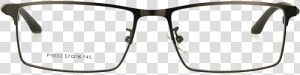 Man S Full Rim Metal Frame Optical Glasses Tr90 Temple   عینک طبی کائوچویی و فلزی  HD Png Download