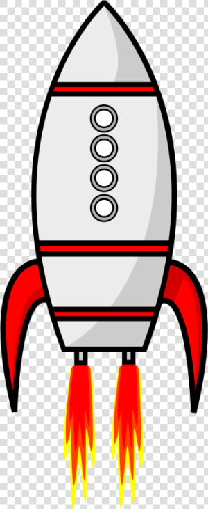 Clipart Moon Rocket   Transparent Background Spaceship Cartoon  HD Png Download