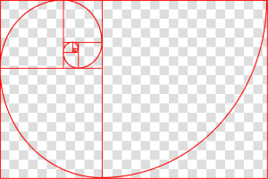 Golden Ratio Overlays   Fibonacci Spiral  HD Png Download