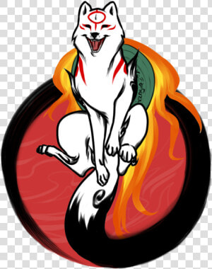 Wolf Amaterasu  HD Png Download