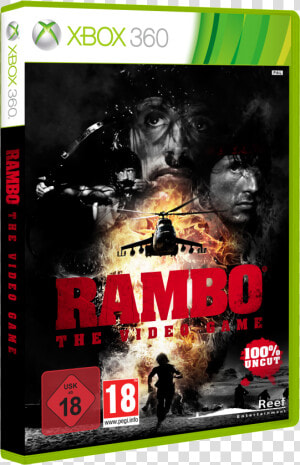 Rambo The Video Game Pc Cover  HD Png Download