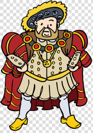 Download Henry 8 Clipart Henry Viii House Of Tudor   Henry The 8th Cartoon  HD Png Download