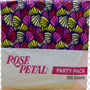 Rose Petal Tissue Party Pack 500 Sheets Pink Pack   Rose Petal  HD Png Download