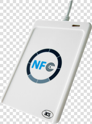 Acr 122u Nfc Mifare Contactless Smart Card Reader writer   Circle  HD Png Download