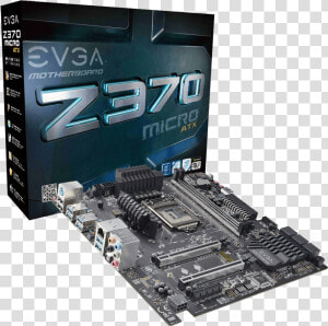 Evga Z370 Micro Atx Motherboard  HD Png Download