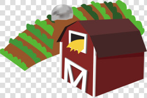 Red Barn Clipart   Farm Transparent Background  HD Png Download