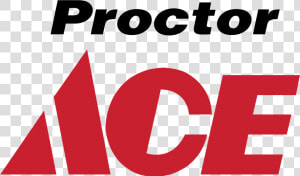 Proctor Ace Logo Stacked Digital   Graphic Design  HD Png Download