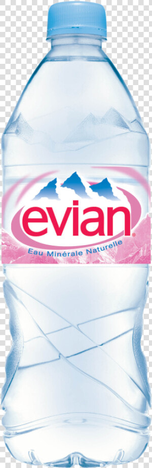 Water Bottle Png Transparent Images   Evian Water  Png Download