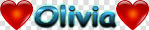 Olivia Love Name Heart Design Png   Heart  Transparent Png