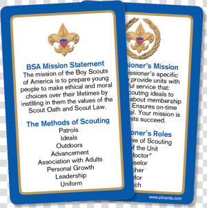 Boy Scout Oath Law Card  HD Png Download