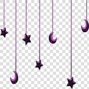  mq  stars  star  moon  pink  hanging  hanger   Illustration  HD Png Download