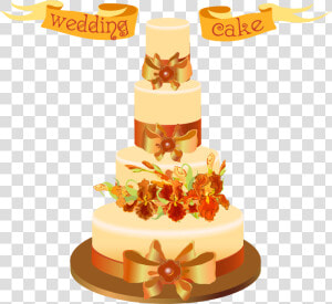 Wedding Cake Sugar Cake Birthday Cake Clip Art   Wedding Cake  HD Png Download