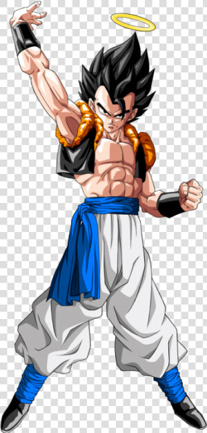 No Caption Provided   Gogeta Not Super Saiyan  HD Png Download