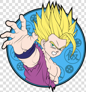 Image Of Ss2 Gohan   Cartoon  HD Png Download