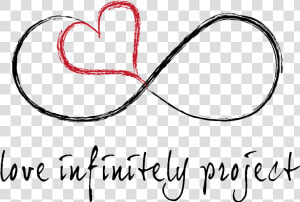 Love Infinitely   Infinity Symbol Heart Png  Transparent Png