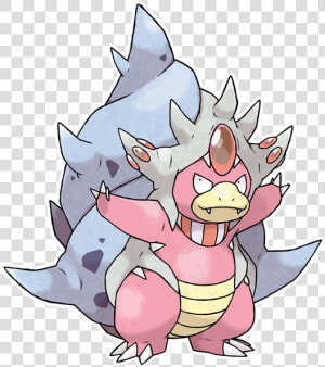 Mega Slowbro slowking By Pokeluka Pokemon Fake  Pokemon  HD Png Download