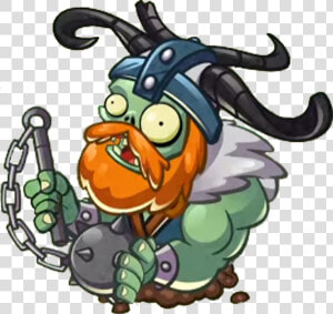 Zombies Wiki   Plants Vs Zombies Heroes Viking  HD Png Download