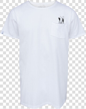 Man T shirt Pocket Twin Fin  HD Png Download