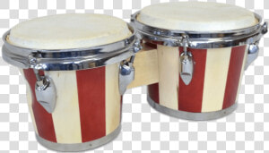 Red And White Striped Bongo Drums   Bongo Drums Png  Transparent Png