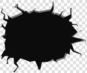 Hole Png Free Download   Crack In Wall Drawing  Transparent Png