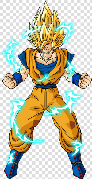 Goku Majin Ssj2 Fanfic Dbz   Dragon Ball Z Transparent Background  HD Png Download