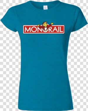 Monorail Junior Slimmer Fit T Shirt   Trombone Shirts  HD Png Download