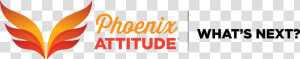 Phoenix Attitude Logo  Tagline  What S Next   125 Procent  HD Png Download