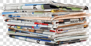 Stack Of Newspapers  HD Png Download