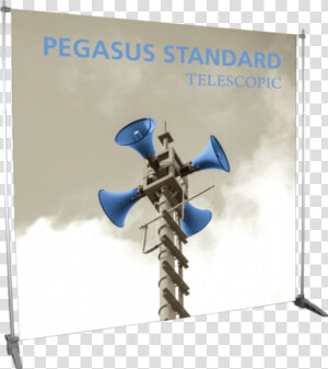 Pegasus Standard Telescopic Banner Stand   Pegasus Supreme Telescopic Banner Stand  HD Png Download